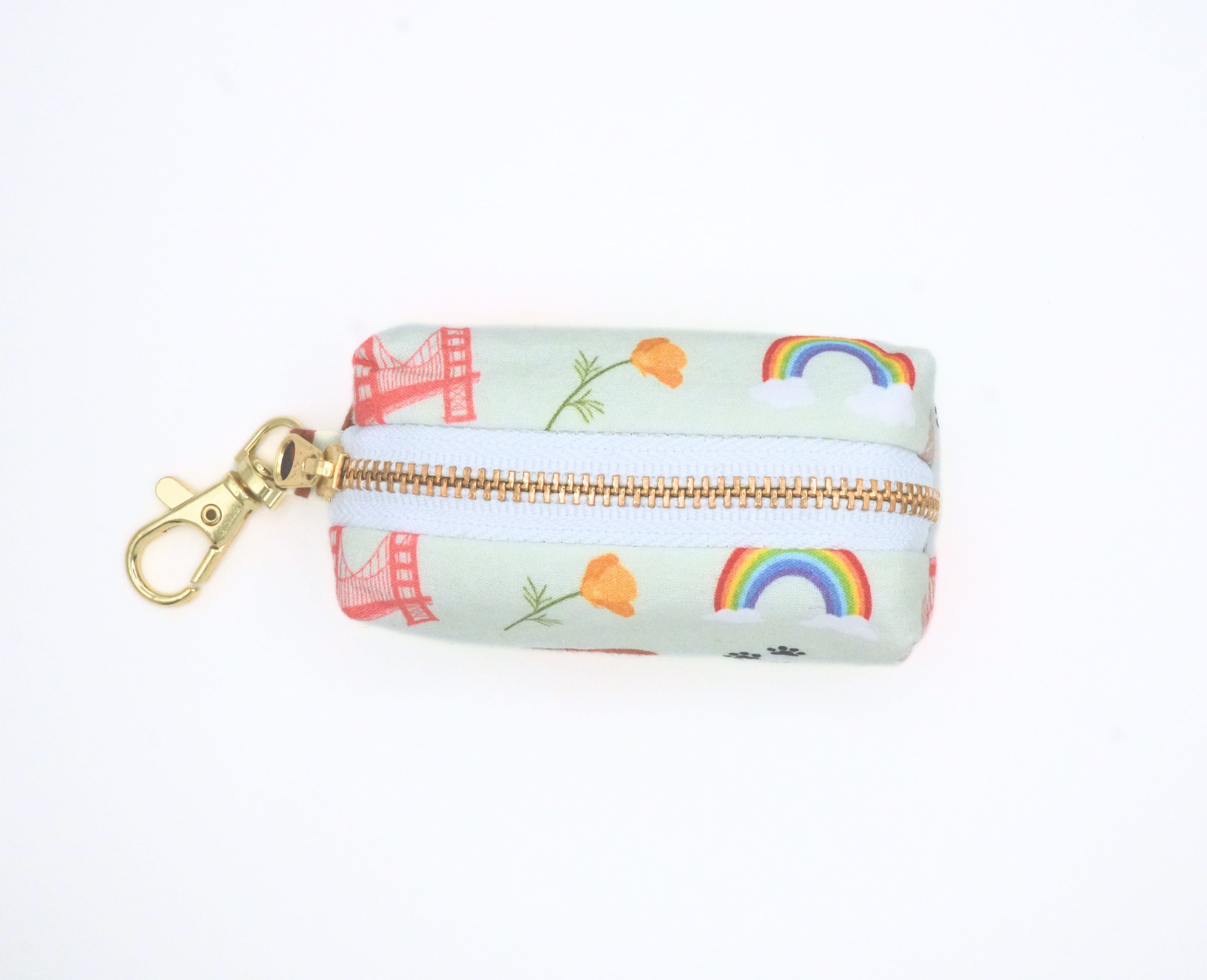 California Pride Dog Walking Waste Bag Holder