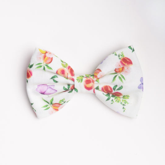 Momo Peach Dog Bowtie
