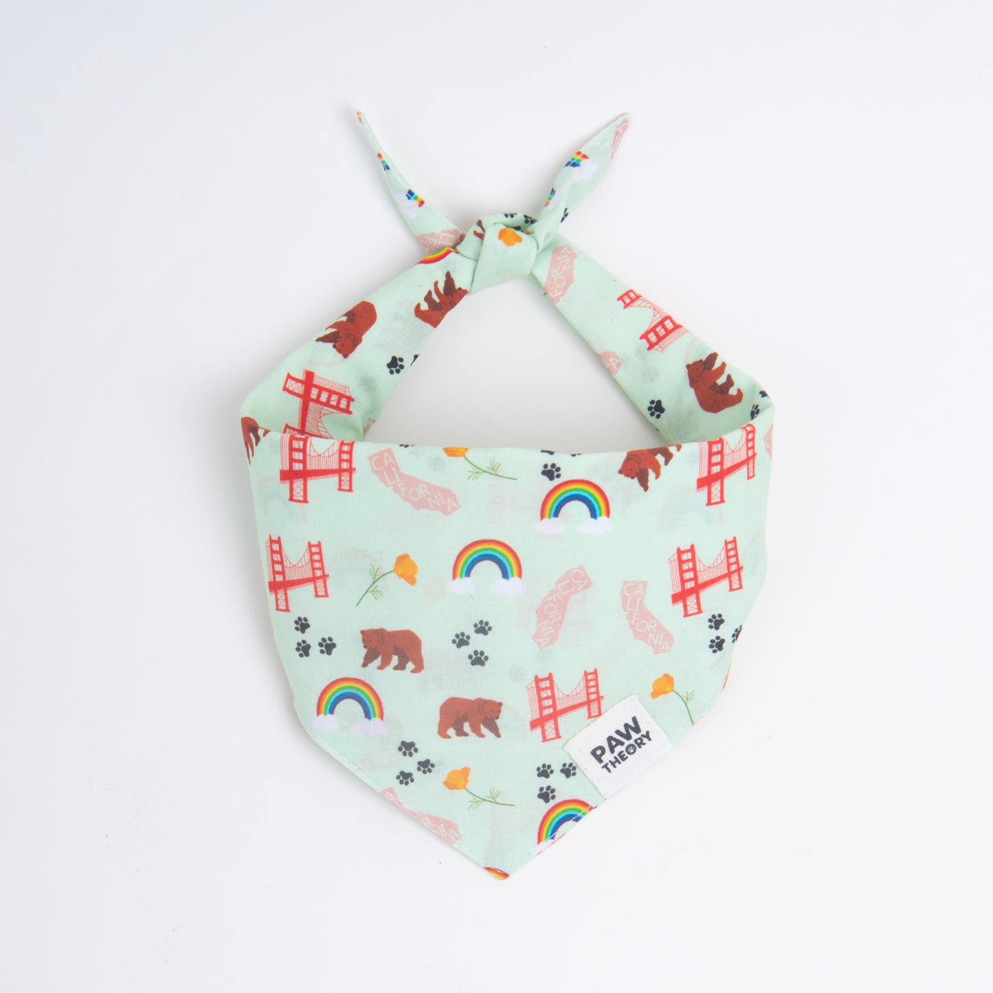 California Pride Dog Bandana