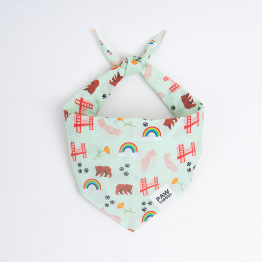 California Pride Dog Bandana